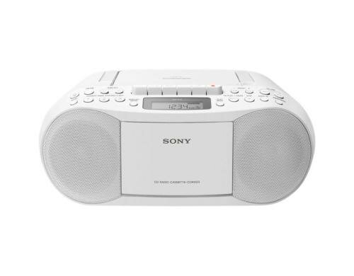Sony CFD-S70W, CD/Cass.-Radiorec., weiss CD-Radio-Cassettenrecorder