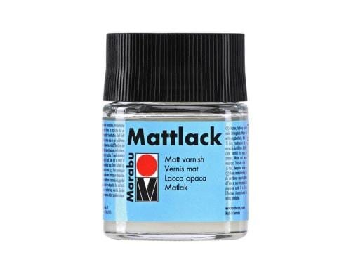 Marabu Mattlack 50 ml Kunstharzlack auf Lösungsmittelbasis
