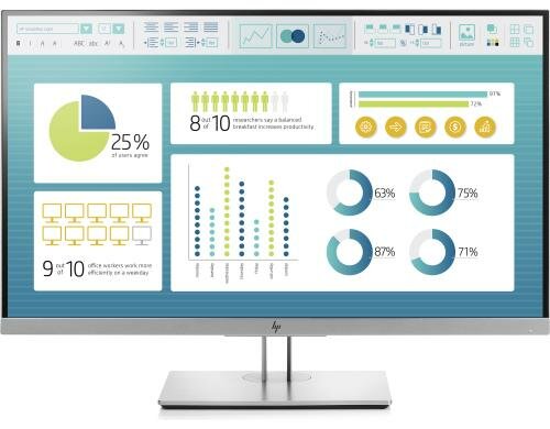 HP Elite E273 27  FHD 16:9 LED IPS 1920x1080, 5ms, DP, HDMI, VGA, USB 3.0