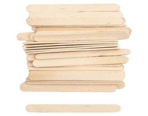 Creativ Company Glacestängeli 11.5 cm  x 10 30 Stück, Birke