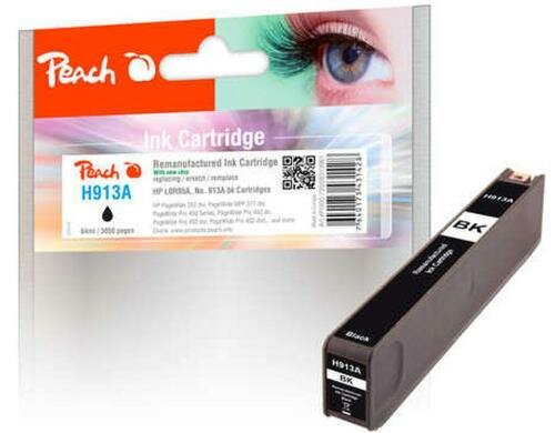 Peach Tinte HP L0R95AE, No 913 Black, 64ml, 3850 Seiten
