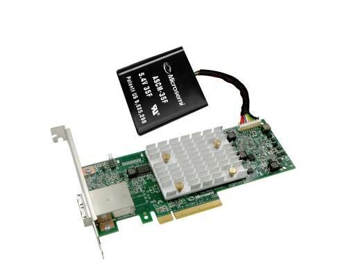 Adaptec SmartRAID 3154-8e: PCI-Ex8 Kontr. 8 Port SAS3 RAID, 1 x SFF-8644