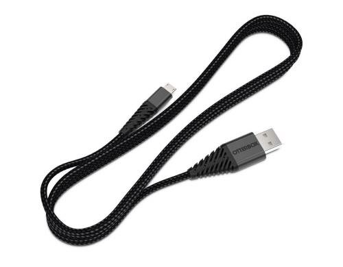Otterbox USB-Kabel USB-A zu microUSB 3 Meter, schwarz