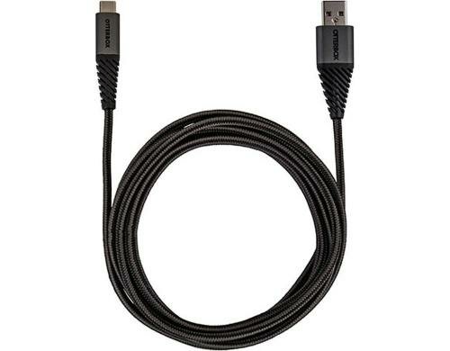 Otterbox USB-Kabel USB-A zu USB-C 3 Meter, schwarz