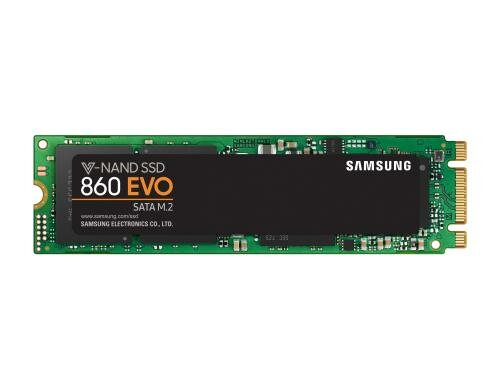 SSD Samsung 860 EVO, 250GB, M.2, 2280 Basic SATA3, lesen 550, schreiben 520