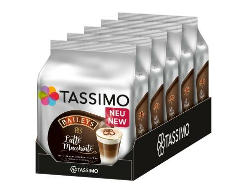 Tassimo T DISC Jacobs Latte Macchiato Bail. Karton à 5 Packungen (mit je 8 Portionen)