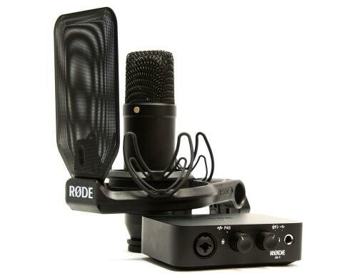 Rode AI-1 Studio-Kit AI-1, NT-1, Shockmount, XLR- & USB-Kabel