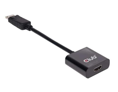 Club 3D, Adapterkabel DP 1.2 auf HDMI 2.0 L= 150 mm