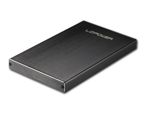 LC-Power ext. 2.5 Geh. LC-25U3-Becrux-C1 schwarz, USB3.1, für SATA HDD