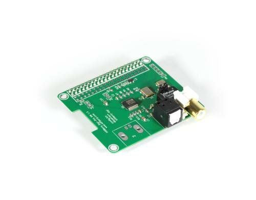 Hochauflösende Soundkarte für Raspberry PI Verbindung über TOSLink und RCA