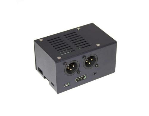 Stahl Gehäuse für HiFiBerry DAC+PRO XLR für Raspberry Pi 3,2 Modell B+