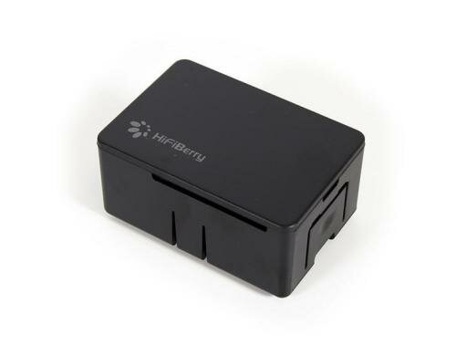 HighPi Case für HiFiBerry DAC+ RCA Farbe: schwarz