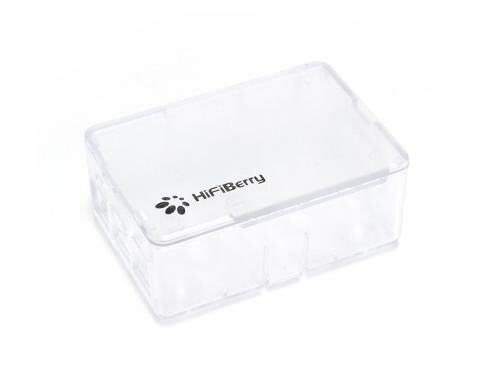 HighPi Case für HiFiBerry DAC+ RCA Farbe: transparent