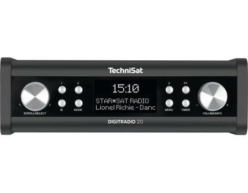 Technisat DigitRadio 20, Anthrazit Küchenunterbauradio, DAB+