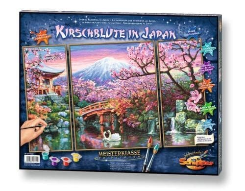 MNZ - Kirschblüte in Japan (Triptychon) Alter: 8+