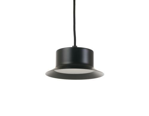 ESTILUZ maine T-3415LS-W / 26, Schwarz mat inkl. 1xLED 10W 2700K 850lm / Pendelleucht