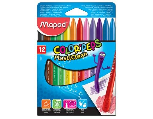 Maped Farbstifte Plasticlean 12er