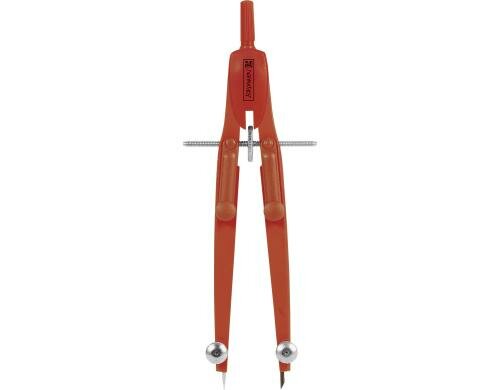 Brunnen Zirkel Colour Code 17cm, rot