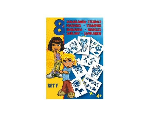 Malinos Blopens Schablonen A5 8 Stück