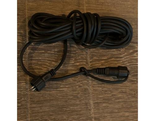 Sirius LED Lichterkette Lucas Verl. Kabel Verlängerungskabel schwarz ohne LED
