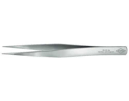 Präzisions-Pinzette spitze Form 130 mm gerade Form Greifflächen glatt