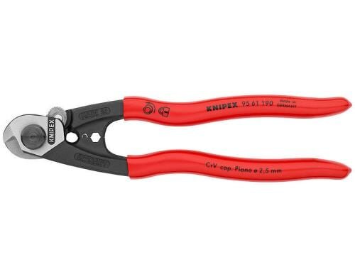 Drahtseilschere geschmiedet 190 mm Schneidwert Drahtseil  6 Ø mm