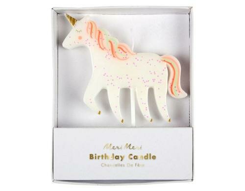Meri Meri Kerze Einhorn 1 Stück, 8cm