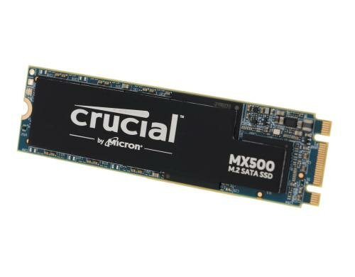 Crucial SSD MX500 250GB, M.2 2280, SATA3 3D NAND, lesen 560MB/s, schreiben 510MB/s