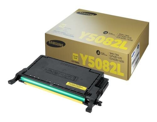 Samsung HP Toner CLT-Y5082L Yellow SU532A 4000 Seiten @5% Deckung