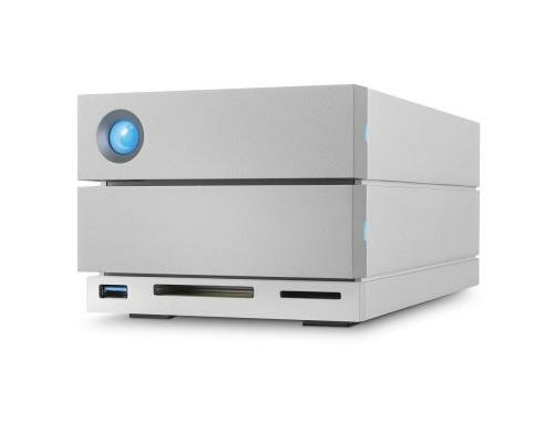 HD LaCie 2Big Dock 2xThunderbolt3 20TB Raid mit 2 Festplatten