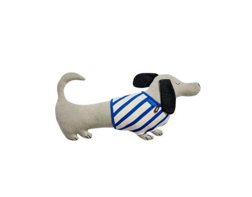 OyOy Plüschtier Dog Slinkii Grösse 30x55cm, 100% Baumwolle
