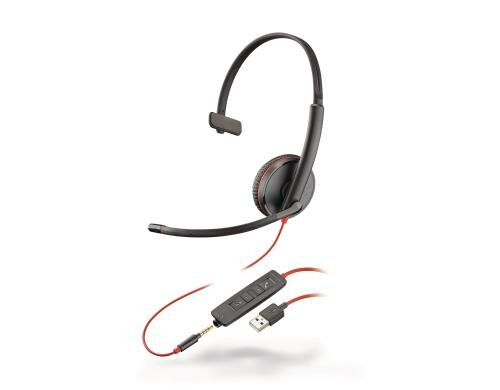 Plantronics Blackwire 3215 USB Mono PC / USB / Klinke Headset