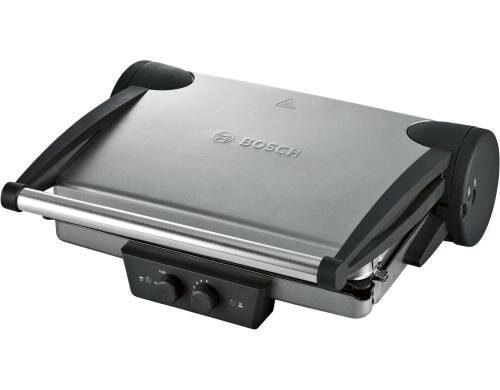Bosch Kontaktgrill TFB4431V smoke silver, 2000 Watt