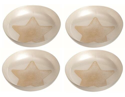 Leonardo Schale Sternmotiv 30cm Festivo 4 Stück, Weihnachtsartikel