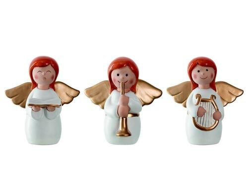 Leonardo Engel 5cm assortiert Marie 12 Stück, Weihnachtsartikel