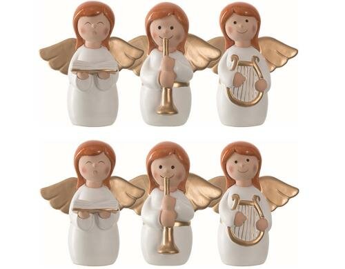 Leonardo Engel 15cm assortiert Marie 6 Stück, Weihnachtsartikel