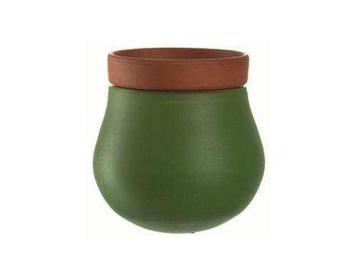 Leonardo Pflanzentopf 2er Set Serra grün 1x 2er Set, Grösse: 13x10cm