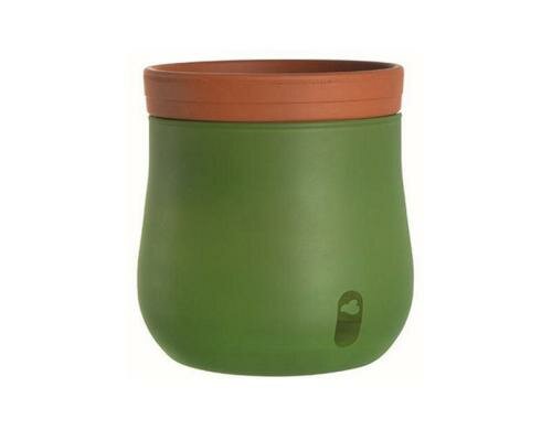 Leonardo Pflanzentopf 2er Set Serra grün 1x 2er Set, Grösse: 17x16cm