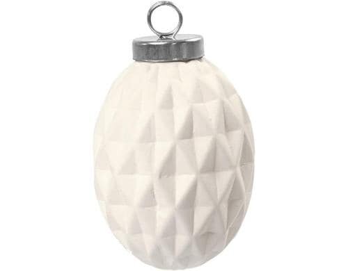 Creativ Company Terracotta-Kugel Eiform 6 Stück, 5 x 7 cm