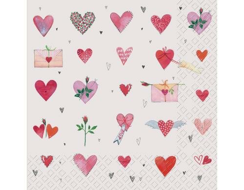 Stewo Servietten Svenja 20 Stück, Grösse 33x33cm