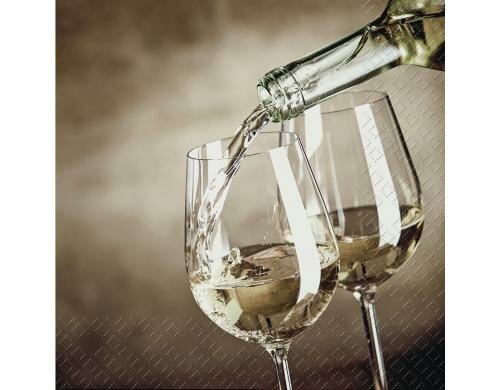 Stewo Servietten Bianco 20 Stück, Grösse 33x33cm