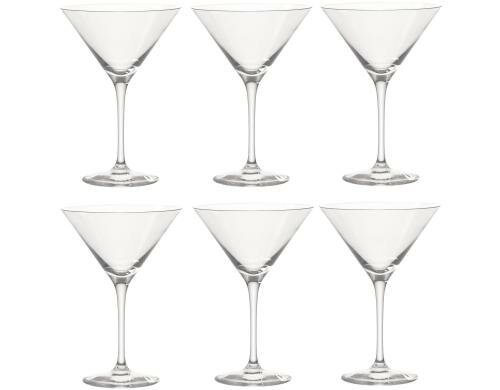 Leonardo Cocktailglas 260ml Tivoli 6er Set, Höhe: 17cm, Durchm.: 12cm