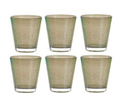 Leonardo Trinkglas Burano basalto 6er Set, Fassungsvermögen: 330ml