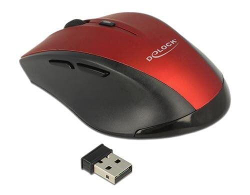 Delock 12493 5 Tasten Maus WIRELESS USB 2.4GHz