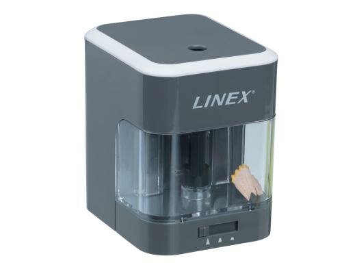 Linex Spitzmaschine 3 Spitzstufen batteriebetrieben, grau