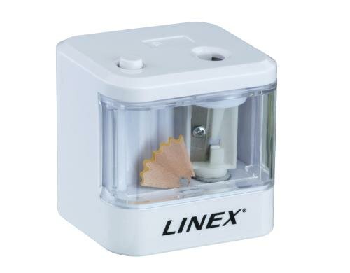 Linex Spitzmaschine weiss batteriebetrieben