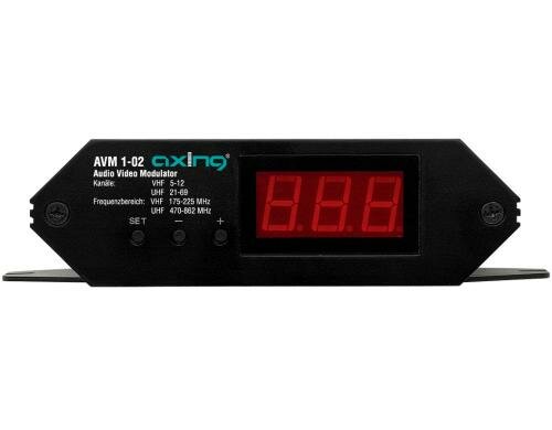 Axing AVM 1-02 Audio/Video-Modulator, mono, VHF, UHF,  S