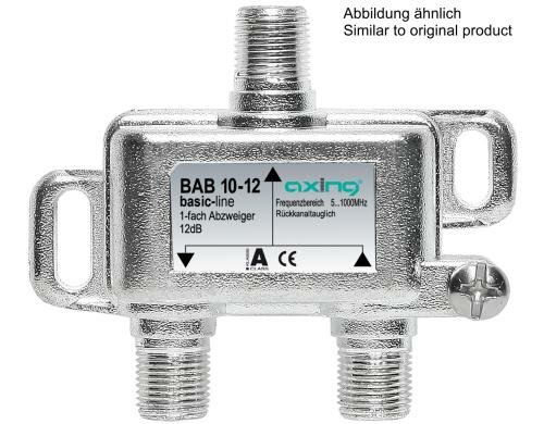Axing BAB 10-12 1-fach Abzweiger, 12 dB, 51006 MHz