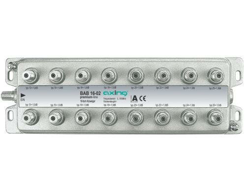 Axing BAB 16-02 16-fach Abzweiger, 51006 MHz