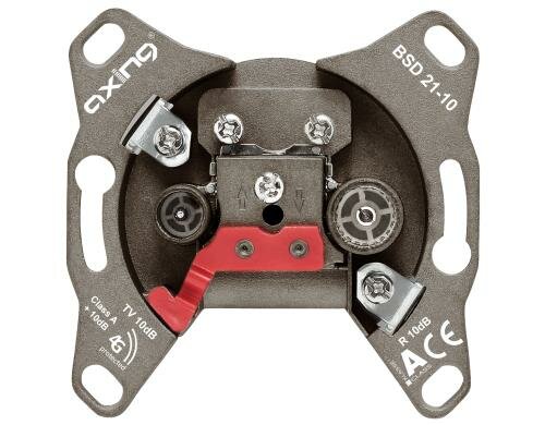 Axing BSD 21-10 Hyperbreitbandsteckdose  10 dB, DC